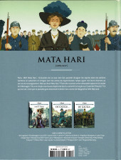 Verso de Les grands Personnages de l'Histoire en bandes dessinées -51- Mata Hari