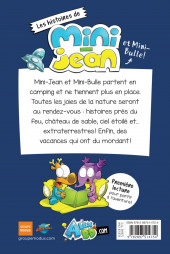 Verso de Les histoires de Mini-Jean et Mini-Bulle! -2- Des campeurs inattendus