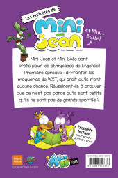 Verso de Les histoires de Mini-Jean et Mini-Bulle! -6- Il va y avoir du sport!