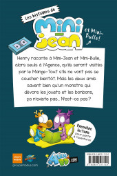 Verso de Les histoires de Mini-Jean et Mini-Bulle! -8- Le Mange-Tout