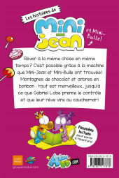 Verso de Les histoires de Mini-Jean et Mini-Bulle! -9- Mauvais rêve