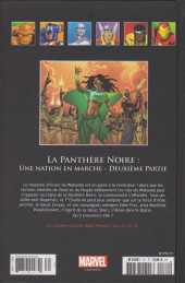 Verso de Marvel Comics : La collection (Hachette) -171134- La Panthère Noire : Une Nation en Marche - Deuxième Partie