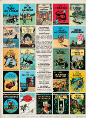 Verso de Tintin (Historique) -12C6- Le Trésor de Rackham le Rouge