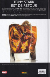 Verso de Tony Stark : Iron Man -1- Self-Made Man