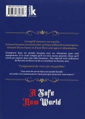 Verso de A Safe New World -1- Tome 1