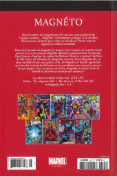 Verso de Marvel Comics : Le meilleur des Super-Héros - La collection (Hachette) -125- Magnéto