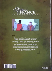 Verso de Histoire de France en bande dessinée -21- François 1er le prince de la Renaissance 1515/1547