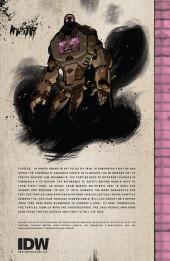 Verso de Teenage Mutant Ninja Turtles (IDW collection) -INT10- TMNT IDW Collection #10