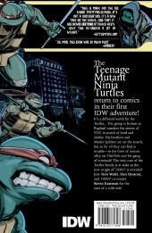 Verso de Teenage Mutant Ninja Turtles (2011) -INT01- Change is Constant