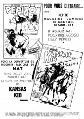 Verso de Kansas kid (Nat présente) -59- Le massacre de Fort-Apache
