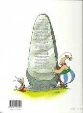 Verso de Astérix (Hachette) -7b2004- Le combat des chefs