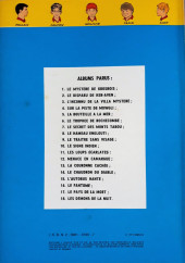 Verso de La patrouille des Castors -9c1974- Le Traître sans visage