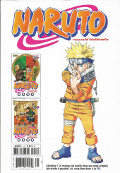 Verso de Naruto (Hachette) -8- L'intégrale - Tome 8