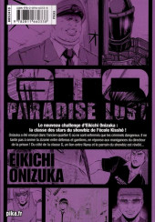 Verso de GTO - Paradise Lost -13- Vol. 13