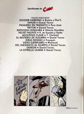 Verso de Álbumes de Cairo (Los) -13- La estrella lejana