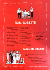 Verso de Bob et Bobette (2e Série Rouge) -9d1958- La nef fantôme