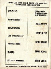 Verso de Epouvantalbum (Elvifrance) -Rec02- Spécial relié N°2 (Serie Bleue n°15, Série Rouge n°59)