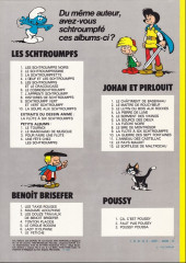 Verso de Johan et Pirlouit -2c1981- Le maître de Roucybeuf