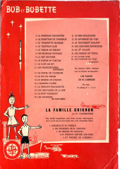 Verso de Bob et Bobette (2e Série Rouge) -4b1958- Le dompteur de taureaux
