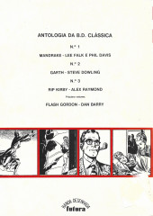 Verso de Antologia da BD Clássica (en portugais) -3- Rip Kirby