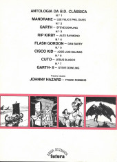 Verso de Antologia da BD Clássica (en portugais) -7- Garth