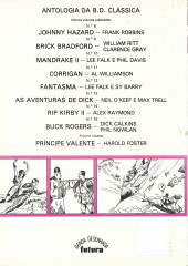 Verso de Antologia da BD Clássica (en portugais) -15- Buck Rogers