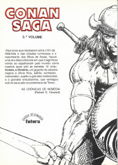 Verso de Conan Saga (en portugais) -3- A filha de Zukala / Os demónios de Shadizar