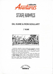 Verso de Aventuras (coleção) -11- Star Hawks - 2º volume