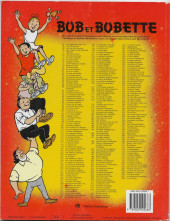 Verso de Bob et Bobette (3e Série Rouge) -143d2005- Le mol os à moelle
