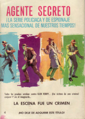 Verso de Agente secreto (Editorial Ferma - 1966) -4- Un cadáver en el Sena