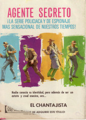 Verso de Agente secreto (Editorial Ferma - 1966) -6- 