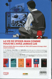 Verso de Spider-Man : L'Histoire d'une vie -VC3- Spider-Man : L'Histoire d'une vie (Variant 1970)