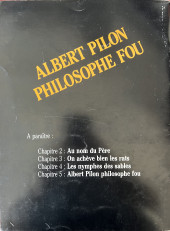 Verso de Albert Pilon philosophe fou -1- Le marais aux sortilèges