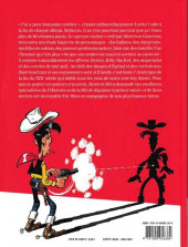 Verso de Lucky Luke (Autres) - Lucky Luke, le far west du crime et de la justice 