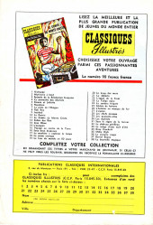 Verso de Classiques illustrés (1re Série) -36- Le corsaire rouge