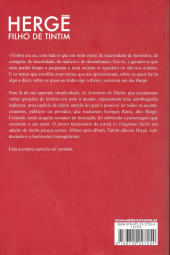 Verso de (AUT) Hergé (en portugais) - Hergé - Filho de Tintim