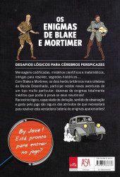 Verso de Blake e Mortimer (Diversos) - Os enigmas de Blake e Mortimer