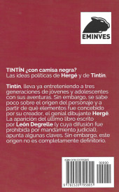 Verso de (AUT) Hergé (en espagnol) - Tintín con camisa negra? - Las ideas políticas de Hergé y de Tintín