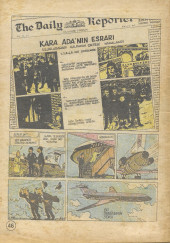 Verso de Tintin (en langues étrangères) -7Turc- Kara Ada