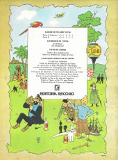 Verso de Tintim (As aventuras de) (Record) -155serie(22)- Tintim no país do ouro negro