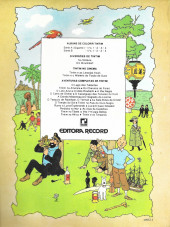 Verso de Tintim (As aventuras de) (Record) -84serie- O cetro de Otokar