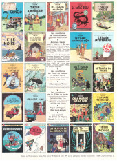 Verso de Tintin (Historique) -23C3bis- Tintin et les Picaros