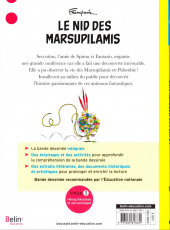 Verso de Spirou et Fantasio -12EDUC- Le nid des marsupilami