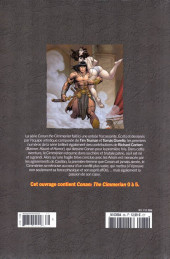 Verso de The savage Sword of Conan (puis The Legend of Conan) - La Collection (Hachette) -8611- Cimmérie