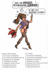 Verso de (AUT) Walthéry -WP2017- Working girl