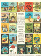 Verso de Tintin (Historique) -9C5- Le crabe aux pinces d'or