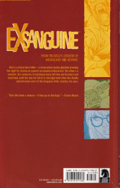 Verso de Ex sanguine (Dark Horse - 2013) -INT01- volume 1