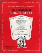 Verso de Bob et Bobette (2e Série Rouge) -8a1955- Les Pêcheurs d'étoiles