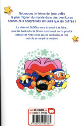 Verso de Les aventures de Kirby dans les Étoiles -5- Tome 5
