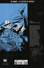 Verso de DC Comics - La légende de Batman -9292- Un long Halloween - 1re partie